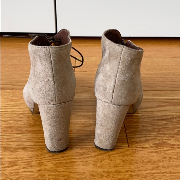 Massimo Baldi - Beige Suede Booties - Size 36 - Picture 3 of 9